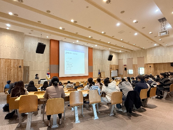 2025.11.10.(월) 병동 간호사, 그리고 남자 간호사 졸업 선배 특강  대표이미지